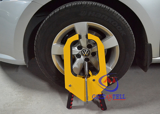 A3 Steel Security Vehicle Wheel Clamp ,  Car Wheel Lock For Width 18 - 29cm Wheel