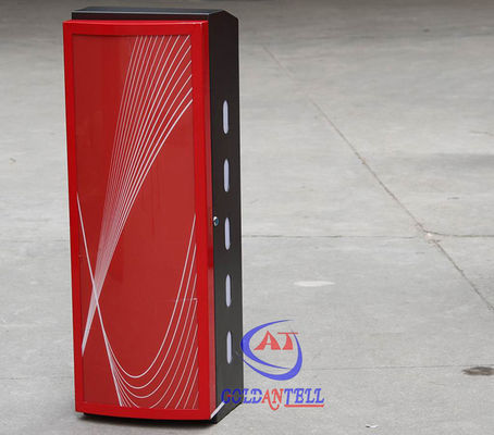 1-6 M Length Arm Auto Barrier gGate System LED Light Arm Duplicate Garage Remote Control