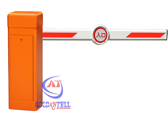 Vehicle Parking Access Electric Automatic Straight Arm Barrier Gate With Powder Coated