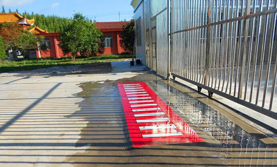 Traffic Remote Control Security Hydraulic Road Blocker A3 Steel With Rust Proof Lacquer