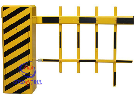 100M RFID Long Range Car Park  Boom Barrier Gate , Outdoor Fence Park Barrier Gate