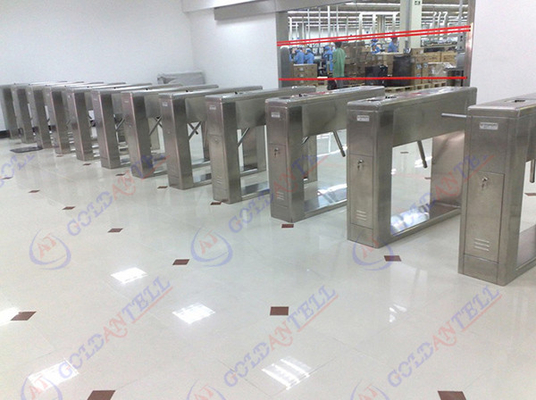 Heavy Duty Three Arm Tripod Turnstile Gate Half Height Vertical Turnstile Security Systems