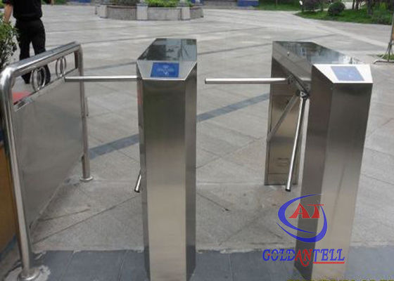 RFID passage entrance Tripod Turnstile With Counter for Factory / tourism / building lobby