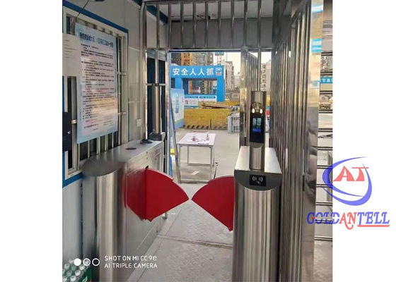 Intelligent Automatic Access Control Turnstiles Waterproof IP54 For Subway Amusement Park