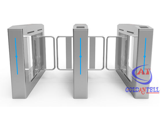 Airport Security 40p M Swing Barrier Turnstile Face Recognition