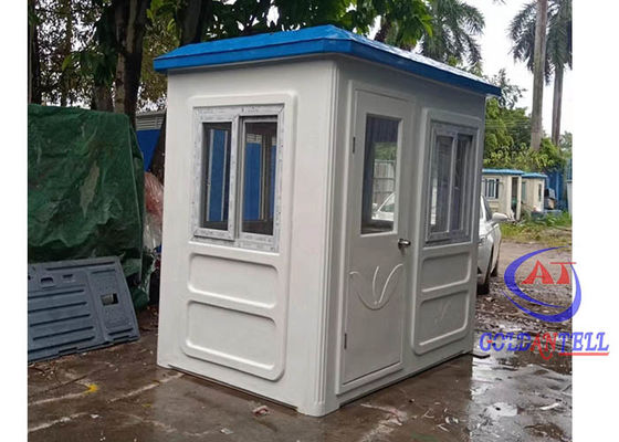 Fiberglass Prefabricated Guard House 2 Person Room Easy Simple Installation