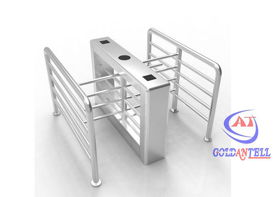High Safe Exit Entrance Stainless Steel Turnstile Stable Rotating For Factory