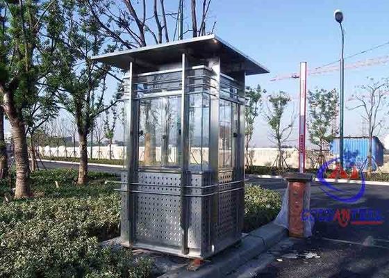 OEM Customized Design Portable Security Guard Cabins Steel Shack Elegant Sentry Box