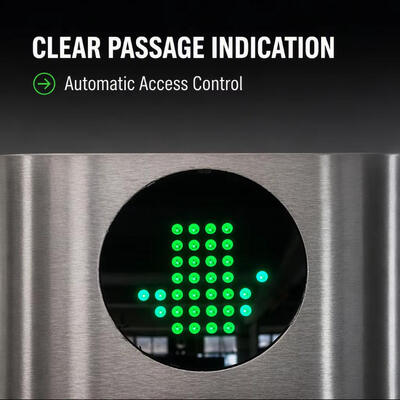Outdoor Security Dual Lane Full Height Turnstile 304 Stainless Steel RFID Card Facial Recognition