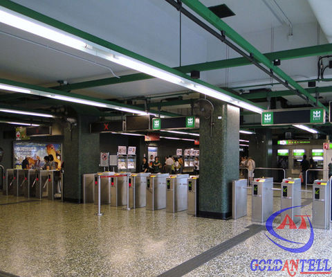 Amusement Park Barcode Scanner Turnstile