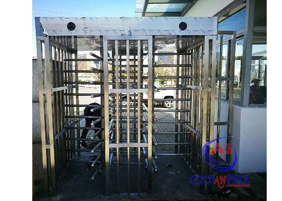 Shenzhen high quality tandem pedestrian access control gate fix rotational turnstile with fours arm revolving
