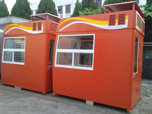 New Design Park / Zoo Mobile Security Guard House / Amusement Sentry House Enviroment Friendly