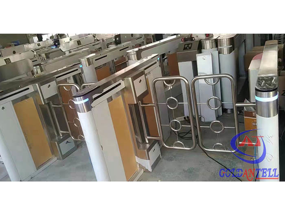 स्वचालित स्विंग फास्ट स्पीड गेट टर्नस्टाइल एक्सेस ऑप्टिकल क्यूआर कोड रीडर इन्फ्रारेड सेंसर