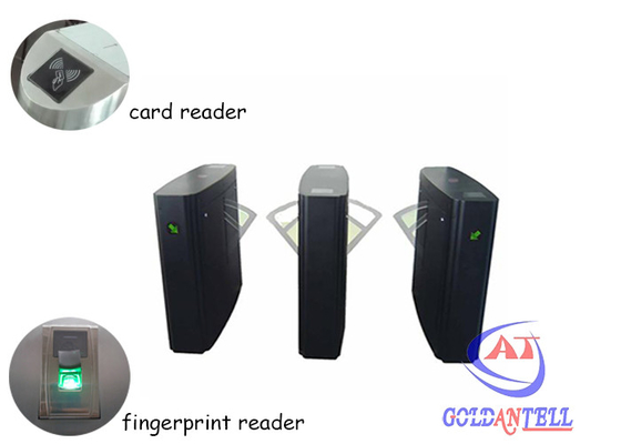 220V / 110V वर्किंग पावर के तहत इंटेलिजेंट सिक्योरिटी फ्लैप ऑटोमैटिक बैरियर गेट
