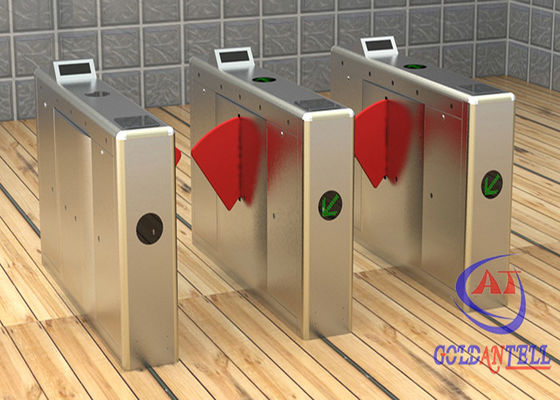 High Class Hotel / School / Office Building Use Half Height Turnstile With Multi Acess Control System
