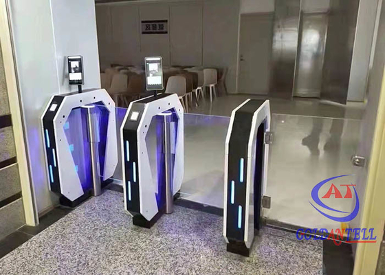 जिम सिनेमा स्कूल के लिए OEM ODM सुरक्षा टर्नस्टाइल गेट स्पीड स्विंग टर्नस्टाइल गेट को अनुकूलित करें
