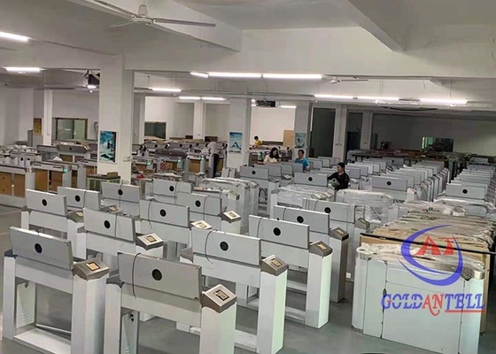 कार्यालय भवन के लिए स्वचालित आरएफआईडी टर्नस्टाइल गेट फेस रिकग्निशन टर्मिनल