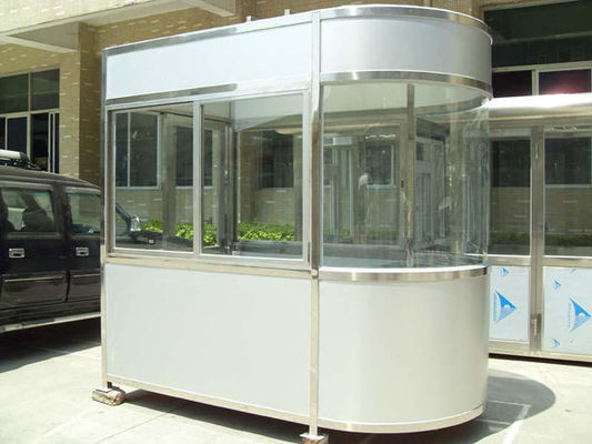Environmentally Friendly Sentry Box Toll Booth For Parking Lot And Fee Station