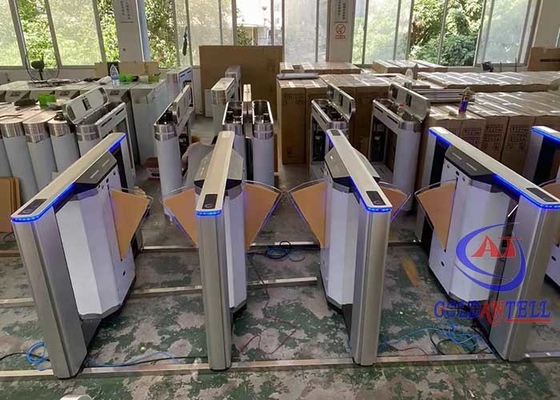 एक्वेरियम के लिए एंटी क्रश थर्मल डिटेक्शन Zkt Eco सिंगल लेन फ्लैप बैरियर