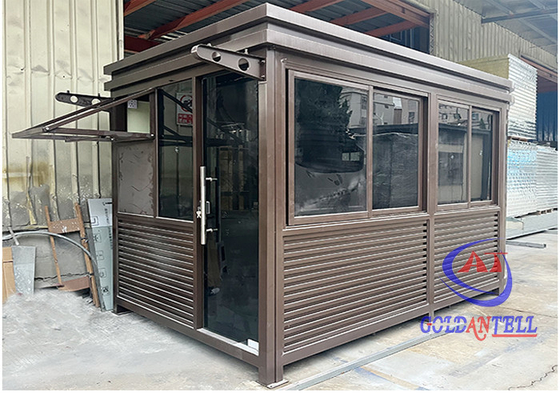 GAT GT37 पोर्टेबल सुरक्षा बूथ पार्किंग मॉर्डन सुरक्षा गार्ड झोंपड़ी