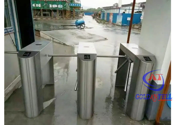 500 मिमी - 600 मिमी पैसेज चौड़ाई तिपाई टर्नस्टाइल गेट AC110 - 240V बिजली की आपूर्ति