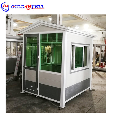 Steel Security Sentry Box Kiosk for Outdoor Guard House