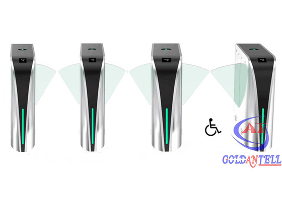 12VDC इंटेलिजेंट ESD गेट SUS304 एएसडी स्पीड गेट टर्नस्टाइल: