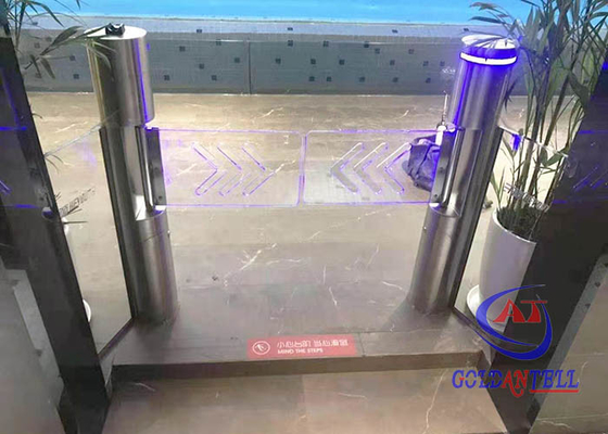 ऑटो मान्यता 0.2s स्विंग बैरियर गेट एक्सेस कॉलम स्विंग टर्नस्टाइल