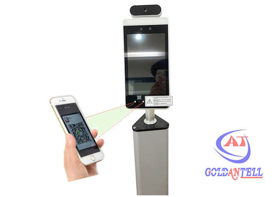 WIFI QR Code Fingerprint Attendance Machine Face Recognition Temperature Scanner