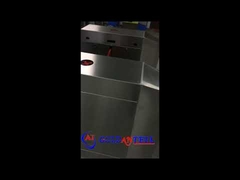 जीएटी-206 QR कोड स्कैनर के साथ फ्लैप बैरियर गेट