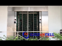 दोहरी लेन पूर्ण ऊंचाई टर्नस्टाइल