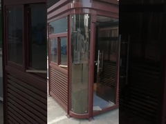 GT37-(58s) - चरम मौसम के लिए आधुनिक आउटडोर पोर्टेबल सुरक्षा गार्ड हाउस बूथ