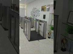 उच्च सुरक्षा 304 एसएस विरोधी चुटकी कम शोर चेहरे की पहचान ई गेट सार्वजनिक भवन के लिए