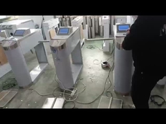 इनडोर आउटडोर ईएसडी टर्नस्टाइल इलेक्ट्रॉनिक कारखानों में पैदल चलने वालों की सुरक्षा