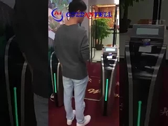 जीएटी-630 टिकट/क्यूआर कोड आरएफआईडी वाटर पार्क/ मेट्रो के लिए स्वचालित टर्नस्टाइल गेट