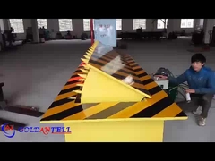 रेड एलईडी ट्रैफिक लाइट ऑटोमैटिक हाइड्रोलिक रोड ब्लॉकर विथ राइजिंग वाहन ब्लॉकर