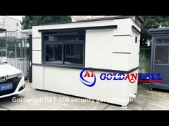 सुरक्षा पुलिस सुरक्षा बाथरूम के साथ पूर्वनिर्मित गार्ड हाउस