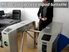 GAT-305 बाहरी जलरोधी प्रवेश नियंत्रण NFC रीडर के साथ टर्नस्टाइल गेट