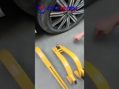 L4 भारी शुल्क स्टील विरोधी चोरी पहिया क्लैंप लॉक